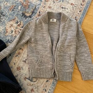 🧸 Cozy Kids 100% cotton Cardigan Gray